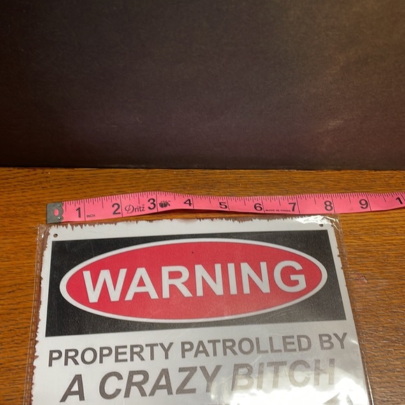 Funny Warning Sign. New - Picture 5 of 5